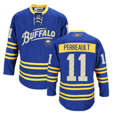 Buffalo Sabres Gilbert Perreault #11 Royal Blue Alternate Jersey