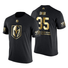 Vegas Golden Knights Oscar Dansk Gold Limited with Message T-Shirt Black