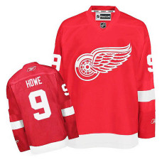 Detroit Red Wings Gordie Howe #9 Red Home Jersey