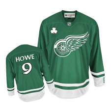 Detroit Red Wings Gordie Howe #9 Green St. Patrick's Day Jersey