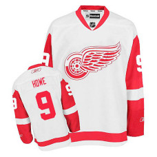 Detroit Red Wings Gordie Howe #9 White Away Jersey