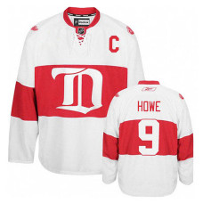 Detroit Red Wings Gordie Howe #9 White Alternate Jersey