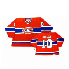 Montreal Canadiens Guy Lafleur #10 Red Throwback Jersey