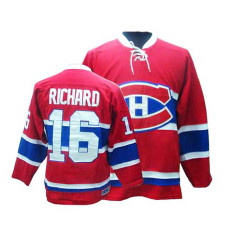 Montreal Canadiens Henri Richard #16 Red Throwback Jersey