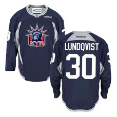 New York Rangers Henrik Lundqvist #30 Navy Blue Jersey