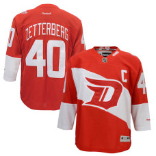 Detroit Red Wings Henrik Zetterberg #40 Red 2016 Stadium Series Jersey