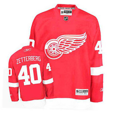 Detroit Red Wings Henrik Zetterberg #40 Red Home Authentic Jersey