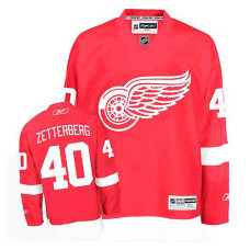 Detroit Red Wings Henrik Zetterberg #40 Red Home Jersey