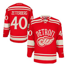 Detroit Red Wings Henrik Zetterberg #40 Red 2014 Winter Classic Jersey