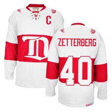 Detroit Red Wings Henrik Zetterberg #40 White Winter Classic Jersey