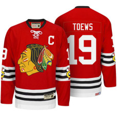 Heroes Of Hockey Premier Chicago Blackhawks #19 Jonathan Toews Red Jersey