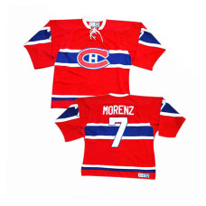 Montreal Canadiens Howie Morenz #7 Red Throwback Jersey