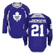 Toronto Maple Leafs James Van Riemsdyk #21 Purple Practice Jersey