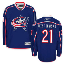 Columbus Blue Jackets James Wisniewski #21 Navy Blue Home Jersey