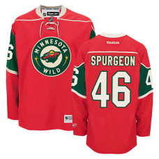 Minnesota Wild Jared Spurgeon #46 Red Home Jersey