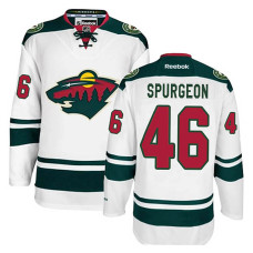 Minnesota Wild Jared Spurgeon #46 White Away Jersey