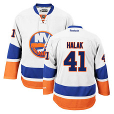 New York Islanders Jaroslav Halak #41 White Away Jersey