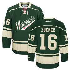 Minnesota Wild Jason Zucker #16 Green Alternate Jersey