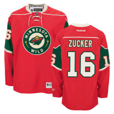 Minnesota Wild Jason Zucker #16 Red Home Jersey