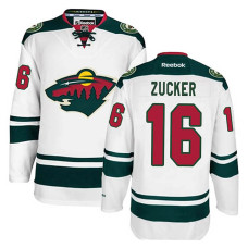 Minnesota Wild Jason Zucker #16 White Away Jersey