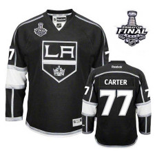 Youth Los Angeles Kings Jeff Carter #77 Black 2014 Stanley Cup Home Jersey