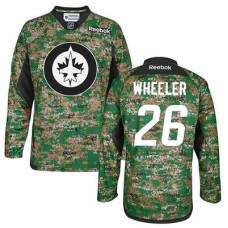 Winnipeg Jets Blake Wheeler #26 Camo Veteran's Day Jersey