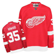 Detroit Red Wings Jimmy Howard #35 Red Home Jersey