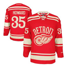 Detroit Red Wings Jimmy Howard #35 Red 2014 Winter Classic Jersey