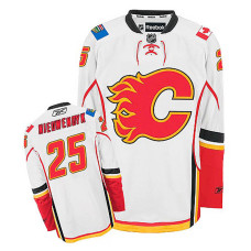 Calgary Flames Joe Nieuwendyk #25 White Away Jersey