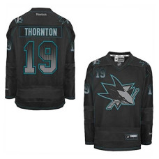 San Jose Sharks Joe Thornton #19 Black Jersey