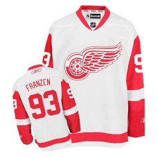 Detroit Red Wings Johan Franzen #93 White Away Jersey