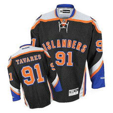 New York Islanders John Tavares #91 Black Alternate Authentic Jersey