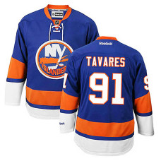 New York Islanders John Tavares #91 Royal Blue Home Authentic Jersey