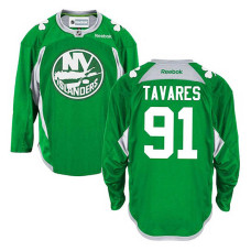 New York Islanders John Tavares #91 Green Practice Jersey