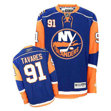 New York Islanders John Tavares #91 Navy Blue Premier Jersey