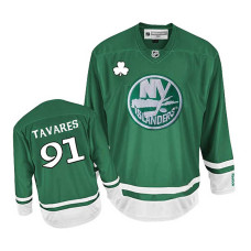 New York Islanders John Tavares #91 Green St. Patrick's Day Jersey