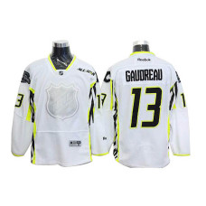 Calgary Flames Johnny Gaudreau #13 White 2015 All-Star Jersey