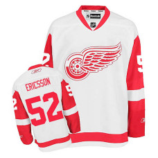 Detroit Red Wings Jonathan Ericsson #52 White Away Jersey