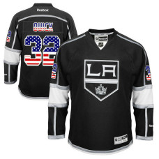 Los Angeles Kings Jonathan Quick #32 Black Premier American Flag Jersey