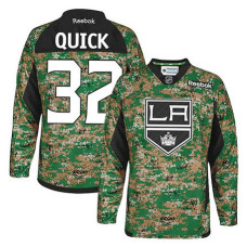 Youth Los Angeles Kings Jonathan Quick #32 Camo Veteran's Day Jersey