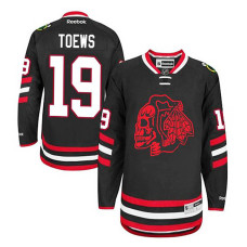 Chicago Blackhawks Jonathan Toews #19 Black 2014 Stadium Series Jersey