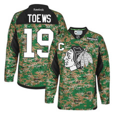 Chicago Blackhawks Jonathan Toews #19 Camo Veteran's Day Jersey