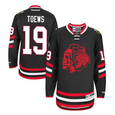 Youth Chicago Blackhawks Jonathan Toews #19 Black 2014 Stadium Series Jersey