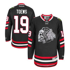 Youth Chicago Blackhawks Jonathan Toews #19 Black 2014 Stadium Series Jersey