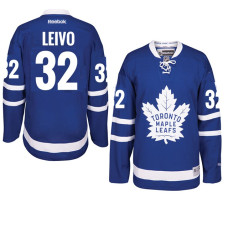 Josh Leivo Toronto Maple Leafs #32 Royal Home Premier Jersey