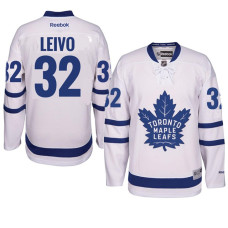 Josh Leivo Toronto Maple Leafs #32 White Away Premier Jersey