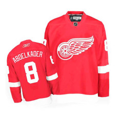 Detroit Red Wings Justin Abdelkader #8 Red Home Jersey