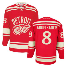 Detroit Red Wings Justin Abdelkader #8 Red 2014 Winter Classic Jersey