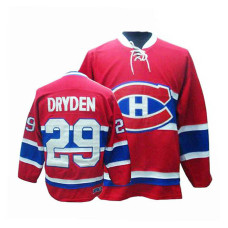 Montreal Canadiens Ken Dryden #29 Red Throwback Jersey