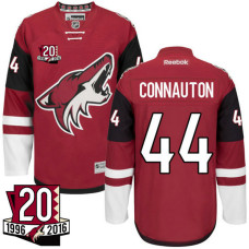 Coyotes #44 Kevin Connauton Maroon 20th Anniversary Jersey